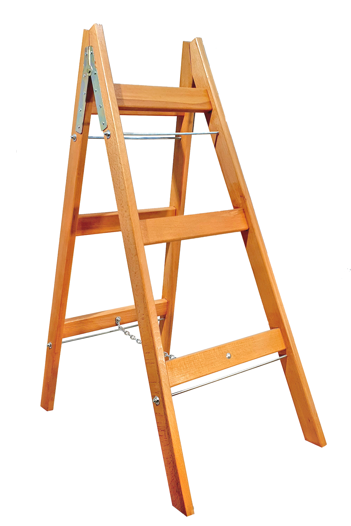 A Tipi Ahşap Merdiven 3+3 Basamaklı - Fotoğraf 1