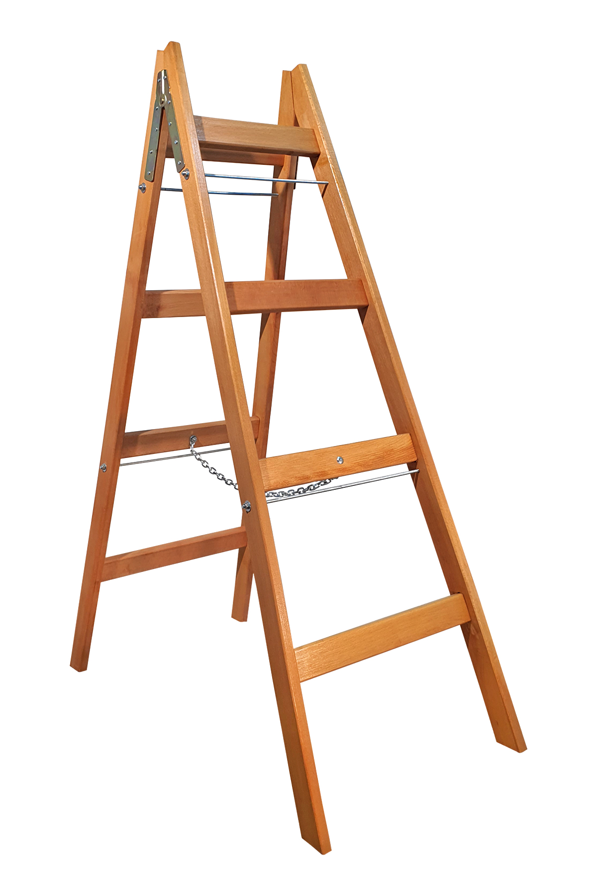 A Tipi Ahşap Merdiven 4+4 Basamaklı - Fotoğraf 1