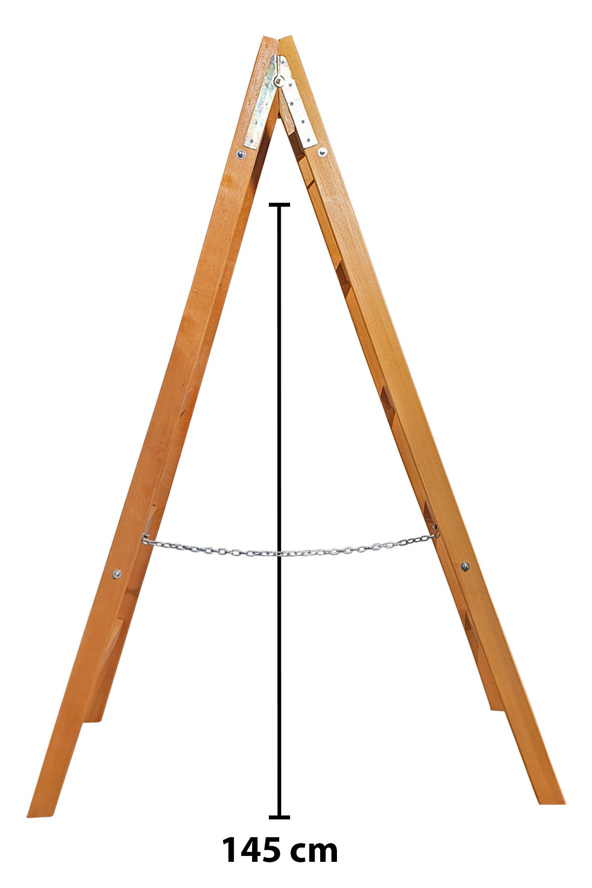A Tipi Ahşap Merdiven 5+5 Basamaklı - Küçük resim 3