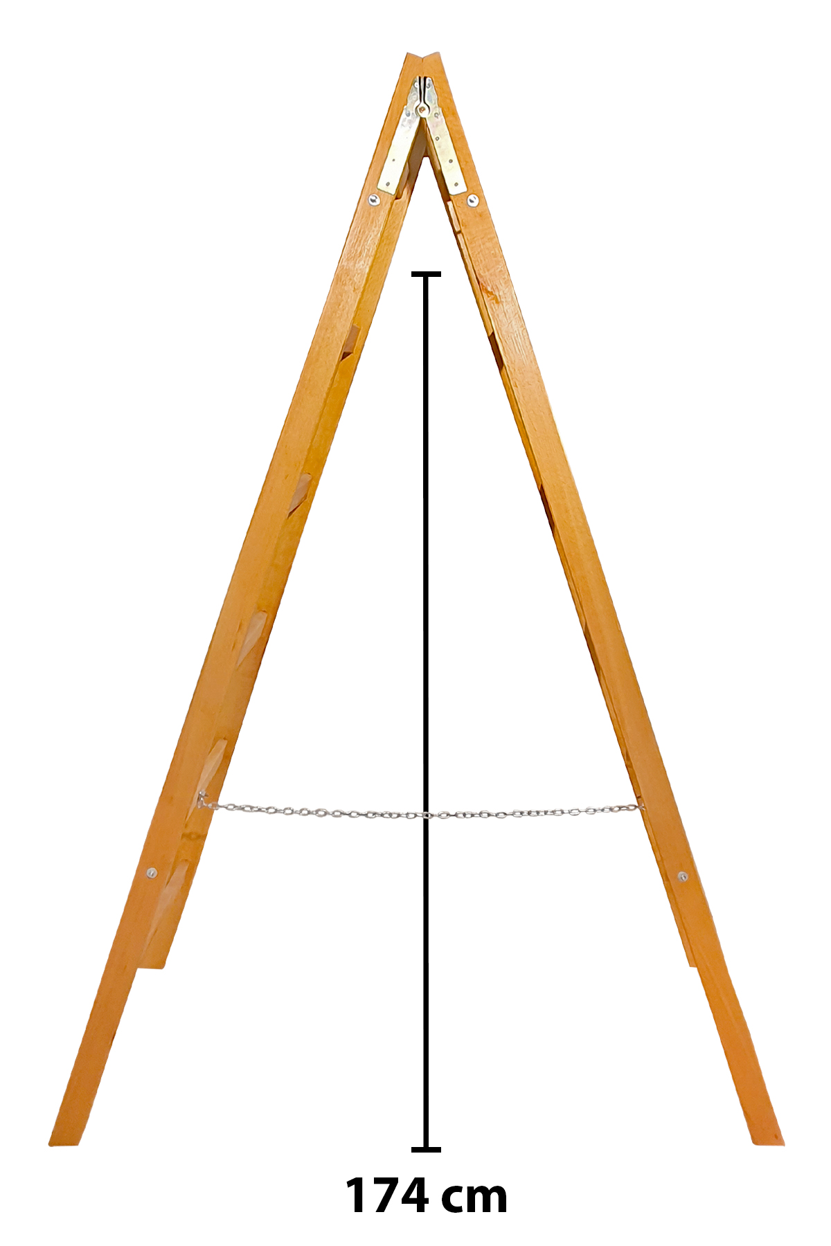 A Tipi Ahşap Merdiven 6+6 Basamaklı - Küçük resim 3
