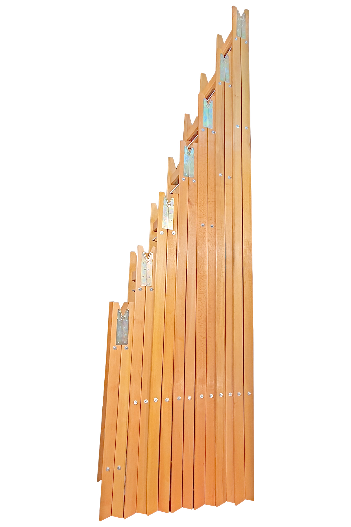 A Tipi Ahşap Merdiven 10+10 Basamaklı - Küçük resim 3